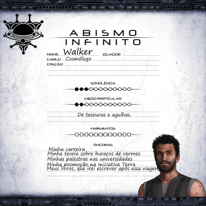 Cosmólogo Nicholas Walker.