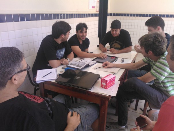 Além dos jogadores a aventura teve platéia interagindo com a história.