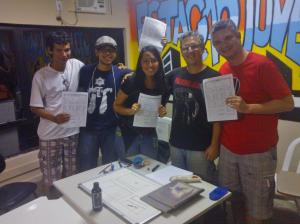 Com os carniçais que jogaram "Vampiro".