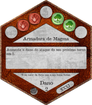 Exemplo de Card de Magias.