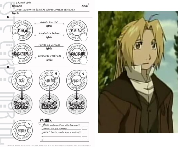 Edward Elric - desenho